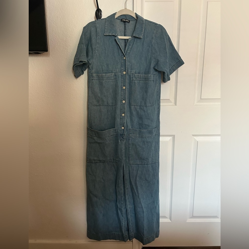 XS ILANA KOHN cotton jumpsuit